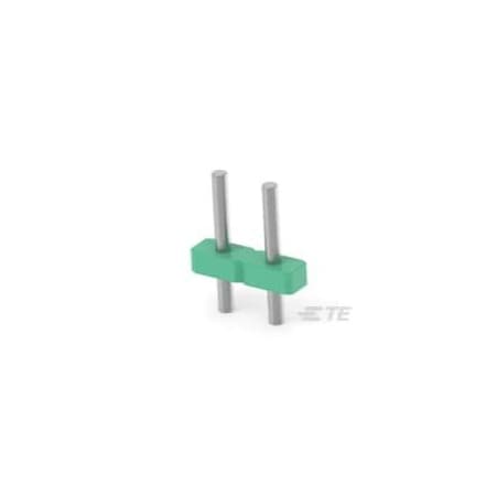 Te Connectivity TERMI-BLOK PIN HEAD 180 2P. 5 282832-2